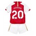 Arsenal Jorginho Frello #20 Babykleding Thuisshirt Kinderen 2023-24 Korte Mouwen (+ korte broeken)